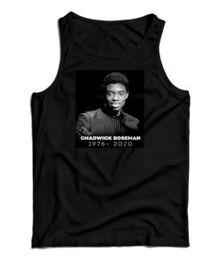 R.I.P. Chadwick Boseman Black Panther Actor Tank Top For UNISEX R.I.P. Chadwick Boseman Black Panther Actor Tank Top For UNISEX