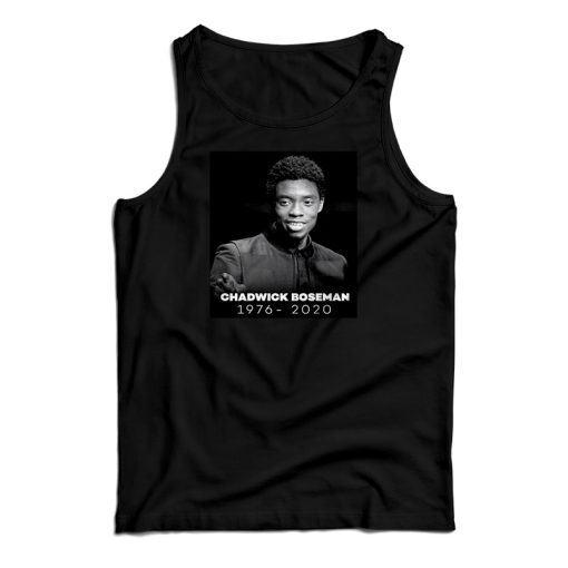 R.I.P. Chadwick Boseman Black Panther Actor Tank Top For UNISEX