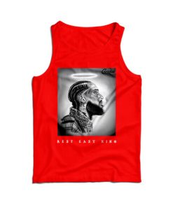 RIP Nipsey Hussle Rest Easy King Tank Top For Men’s And Women’s