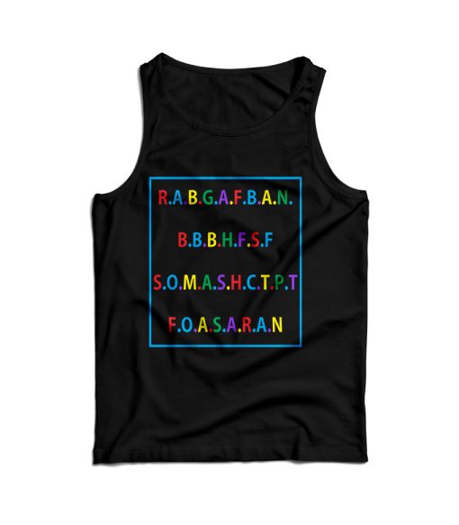 Rabgafban City Girls Act Up Tank Top For Men’s And Women’s