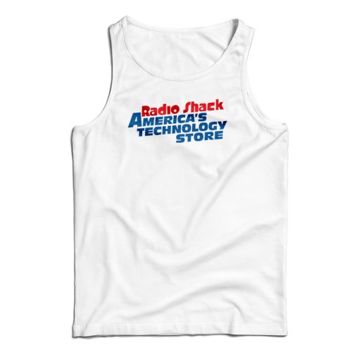 Radio Shack America’s Technology Store Tank Top For UNISEX