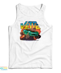 Rainbow Lined Corvette That 70s Show Tank Top For UNISEX
