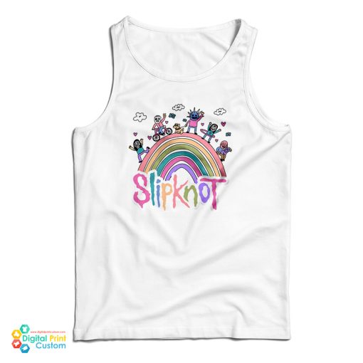 Rainbow Slipknot Crazy Party Tank Top