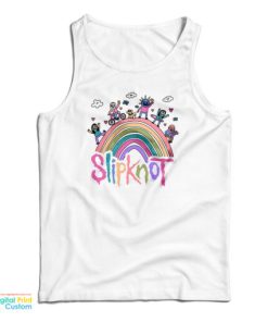 Rainbow Slipknot Crazy Party Tank Top