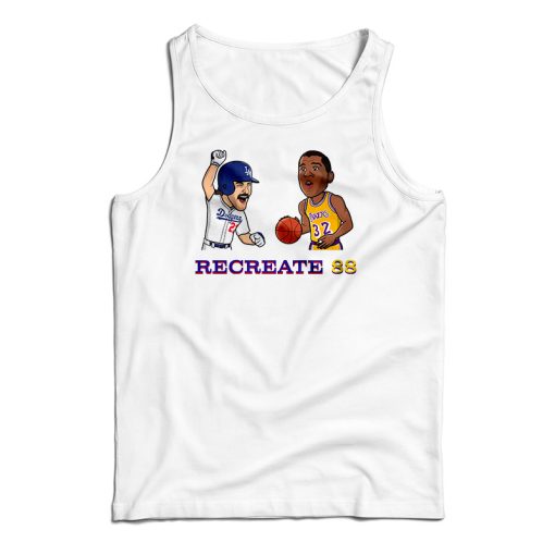 Recreate 88 Tank Top For UNISEX