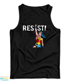 Resist Wonder Woman Tank Top For UNISEX Resist Wonder Woman Tank Top For UNISEX