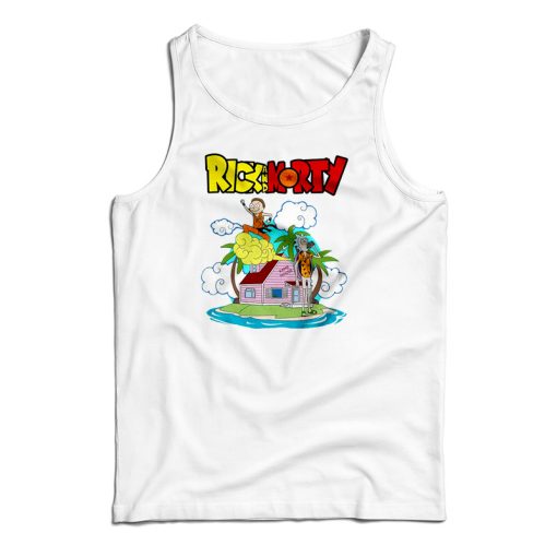 Rick And Morty Dragon Ball Z Tank Top