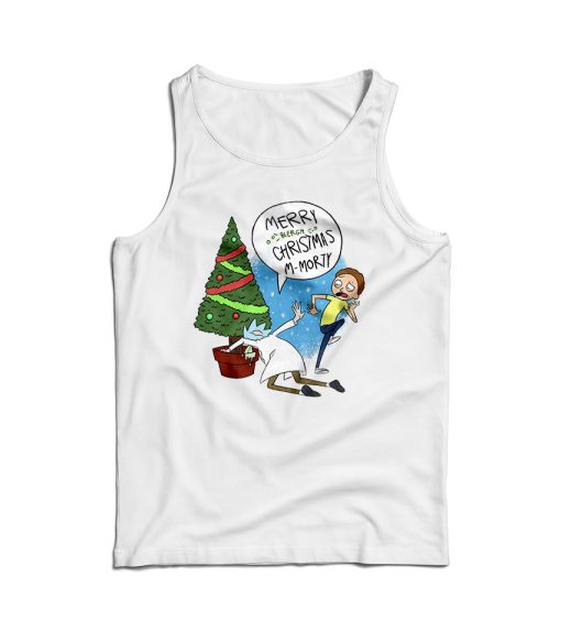 Rick And Morty Merry Xmas Parody Tank Top For Men’s And Women’s