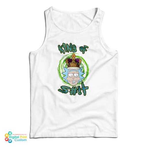 Rick and Morty Rick King Of Shit Tank Top