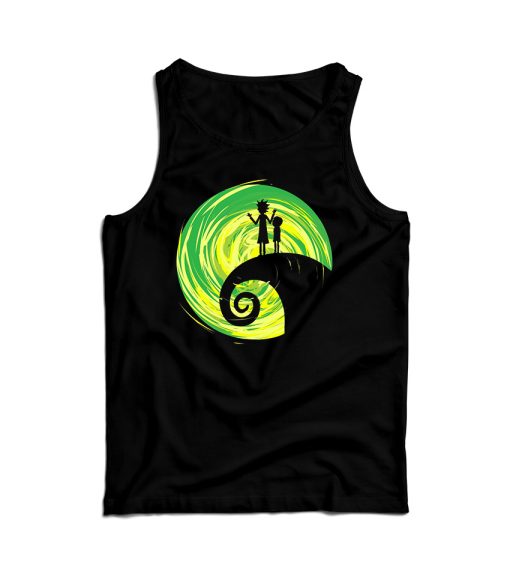 Rick and Morty X Nightmare Before Christmas in 2019 Tank Top UNISEX
