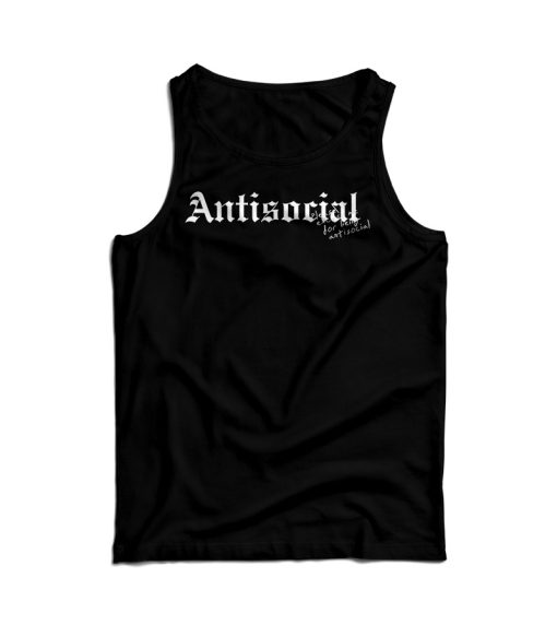 Roddy Ricch Antisocial Tank Top For Men’s And Women’s