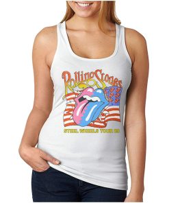 Rolling Stone Steel Wheels Tour 89 Tank Top For Men’s And Women’s