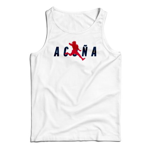 Ronald Acuna Jr Air Acuna Baseball Tank Top