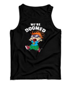 Rugrats Chuckie We’re Doomed Tank Top