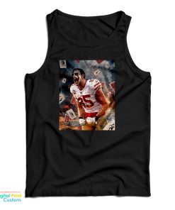 San Francisco 49ers George Kittle The Joker Tank Top For UNISEX San Francisco 49ers George Kittle The Joker Tank Top For UNISEX