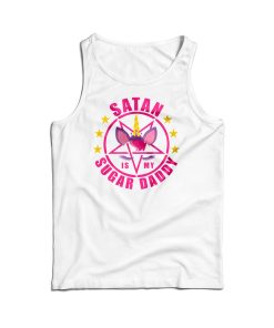 Satan Is My Sugar Daddy Tank Top Death Metal For Men’s And Women’s