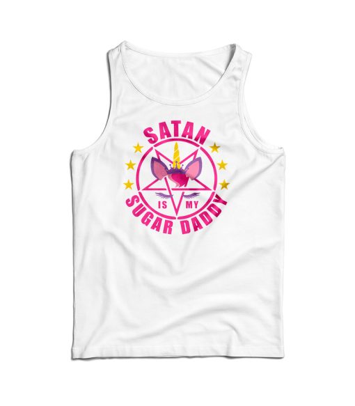 Satan Is My Sugar Daddy Tank Top Death Metal For Men’s And Women’s