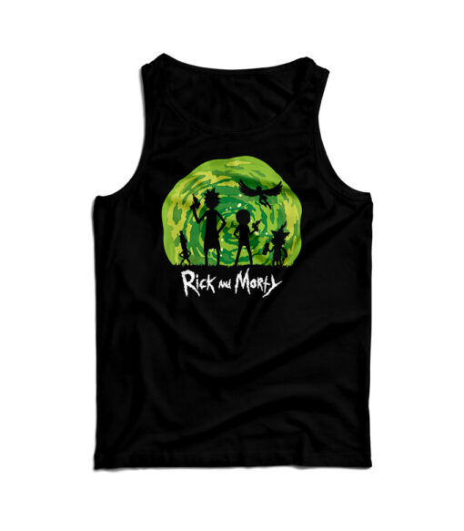 Schwifty Patrol Rick and Morty Tank Top Cheap For Men’s And Women’s