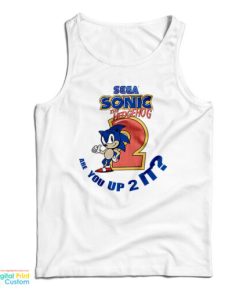 Sega Sonic The Hedgehog Are You Up 2 It Tank Top For UNISEX