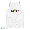 Sesame Street Dancing Bear Style Tank Top For UNISEX