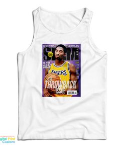 Slam Magazine Kobe Black Mamba Retro Tank Top For UNISEX