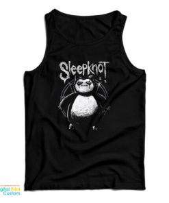 Sleepknot Slipknot Parody Logo Tank Top