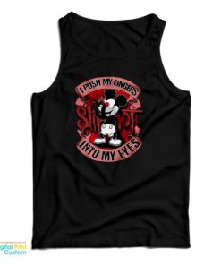Slipknot I Push My Fingers Into My Eyes Mickey Mouse Tank Top