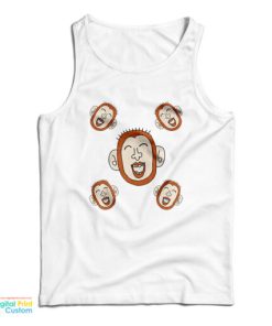 Smart Monkey Mob Psycho 100 Hagemon Tank Top For UNISEX