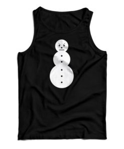 Snowman Christmas Tank Top For UNISEX