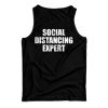 Social Distancing Expert Flu Virus Tank Top For Men’s And Women’s