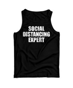 Social Distancing Expert Flu Virus Tank Top For Men’s And Women’s