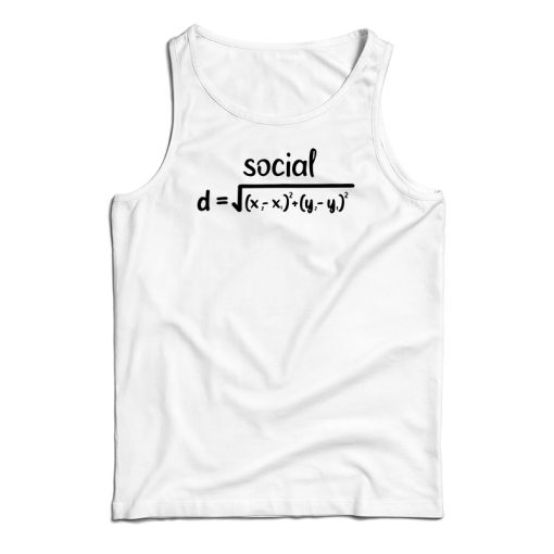 Social Division Count Tank Top For UNISEX