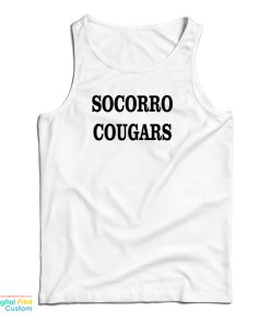 Socorro Cougars Tank Top For UNISEX