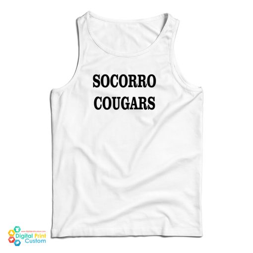 Socorro Cougars Tank Top For UNISEX