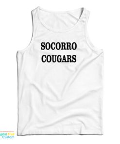 Socorro Cougars Tank Top For UNISEX