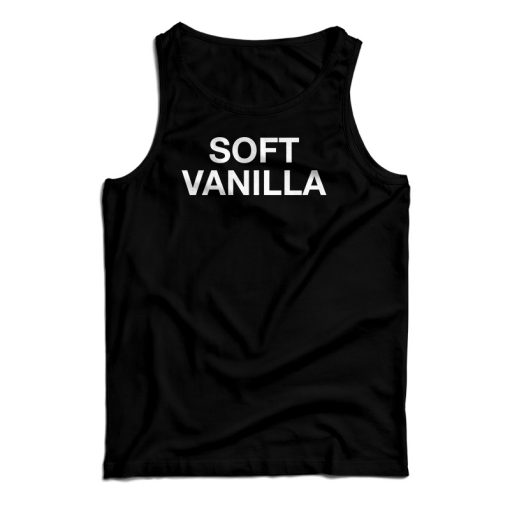 Soft Vanilla Tank Top For UNISEX