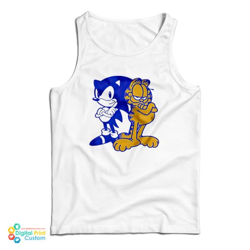 Sonfield Sonic And Garfield Tank Top