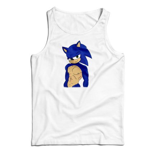 Sonic Gotta Go Fast Tank Top For UNISEX