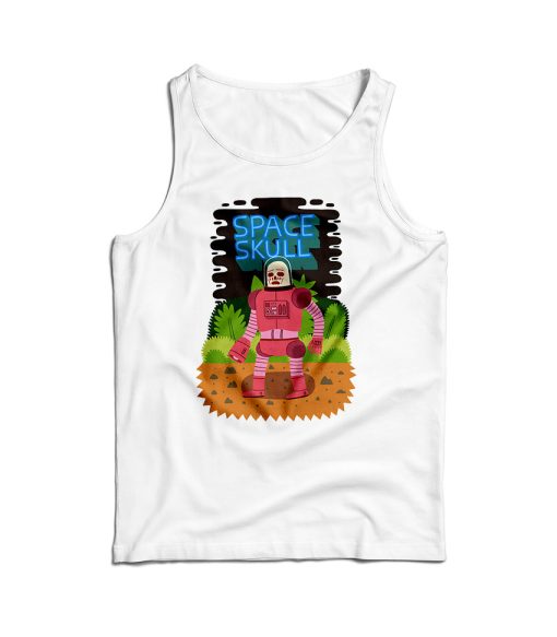 Space Skull Tank Top Cheap For Men’s And Women’s