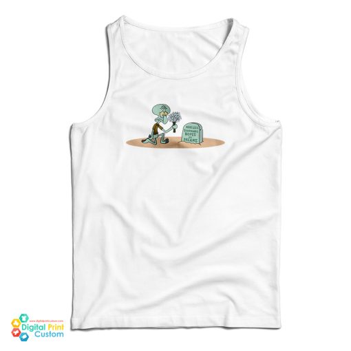 SpongeBob SquarePants Squidward RIP Hopes & Dreams Tank Top