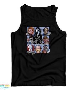 Spooky The Psycho Bunch Serial Killer Halloween Horror Tank Top Spooky The Psycho Bunch Serial Killer Halloween Horror Tank Top