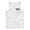 Star Wars Baby Yoda In Pocket Tank Top Cheap For Men’s And Women’s