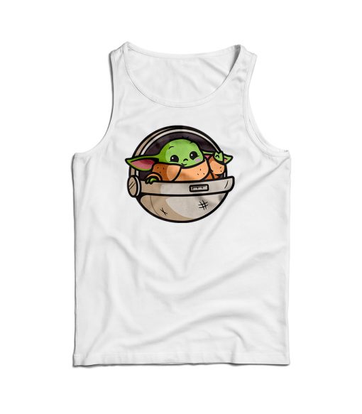 Star Wars Mandalorian Baby Yoda Tank Top For Men’s And Women’s