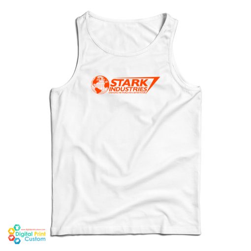 Stark Industries Changing The World For A Better Future Tank Top