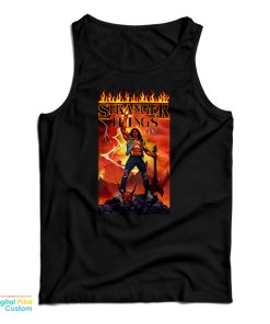 Stranger Things 4 Series Eddie Munson Metal Tank Top For UNISEX Stranger Things 4 Series Eddie Munson Metal Tank Top For UNISEX