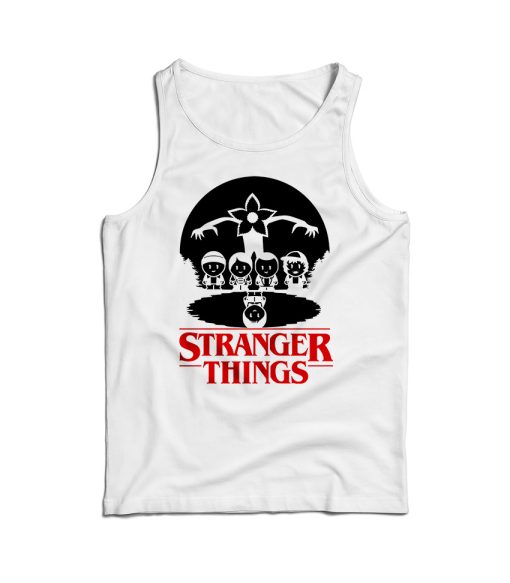 Stranger Things Caricature Tank Top For Men’s And Women’s