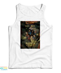 Stranger Things x Gravity Falls Tank Top