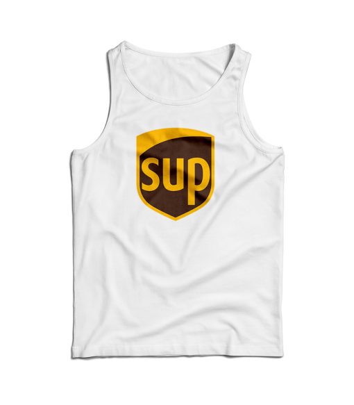 Sup Funny UPS Parody Logo Tank Top Cheap For Men’s And Women’s