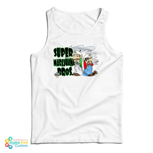 Super Marijuana Bros Tank Top