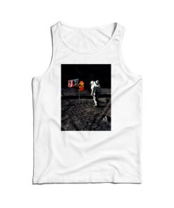 Super Mario On The Moon Tank Top Cheap For Men’s And Women’s